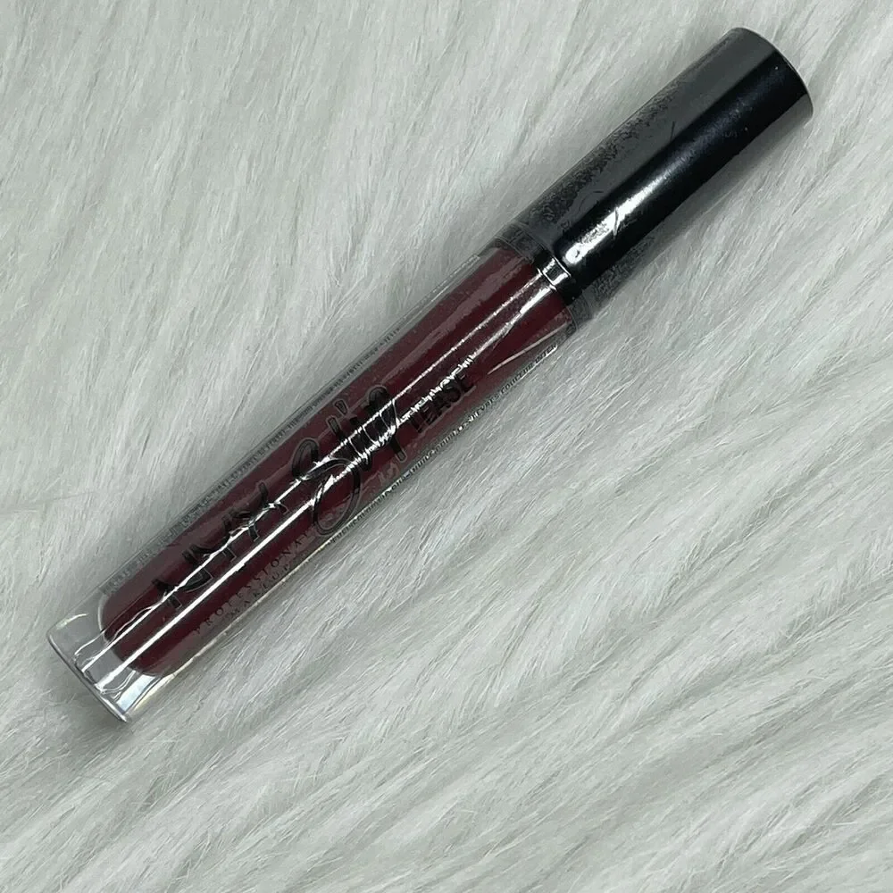 Nyx Cosmetics Slip Tease Full Color Lip Oil Lipstick Gloss Fine Dancer‎ Maroon